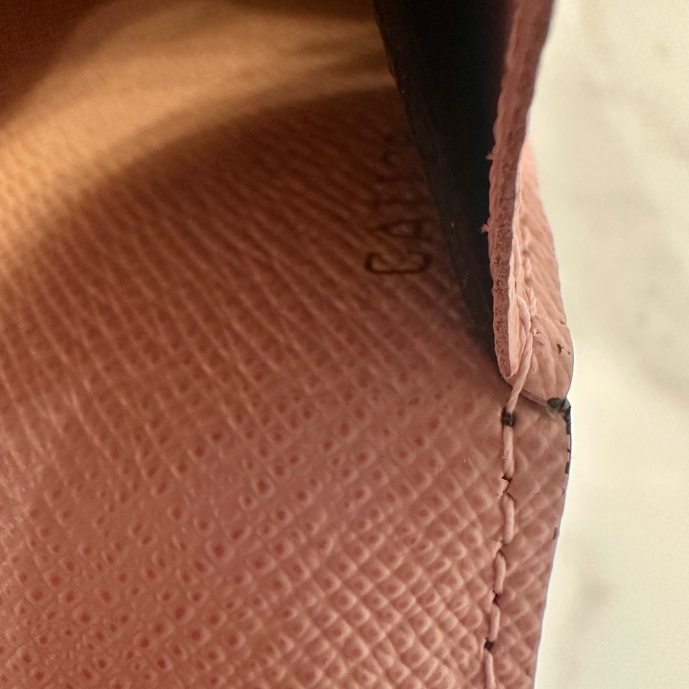 Louis Vuitton Monogram Emilie Wallet Rose Ballerine - Picture 9 of 9